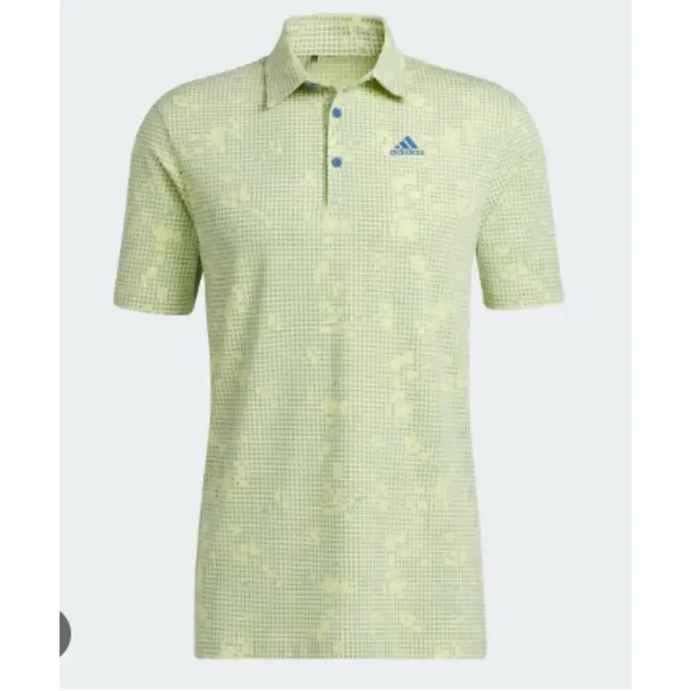 Adidas Primegreen Night Camo Print Golf Polo Size XL